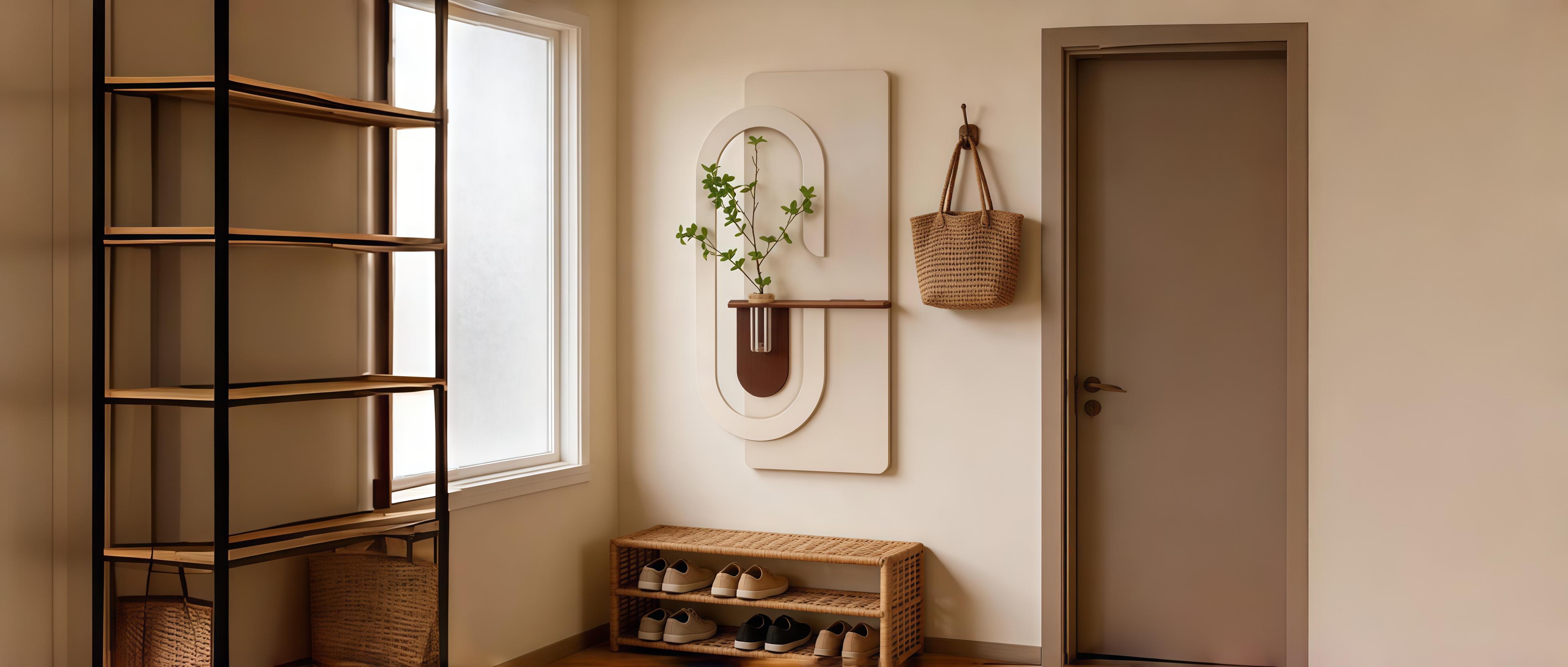 Curved Luminous Wall Decoration
