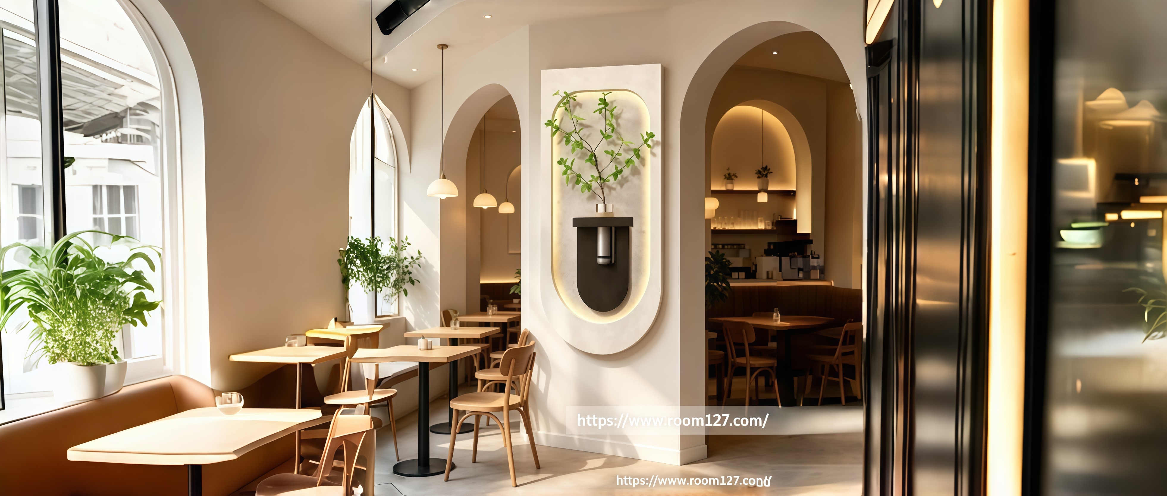 Arc Inset Luminous Wall Decoration