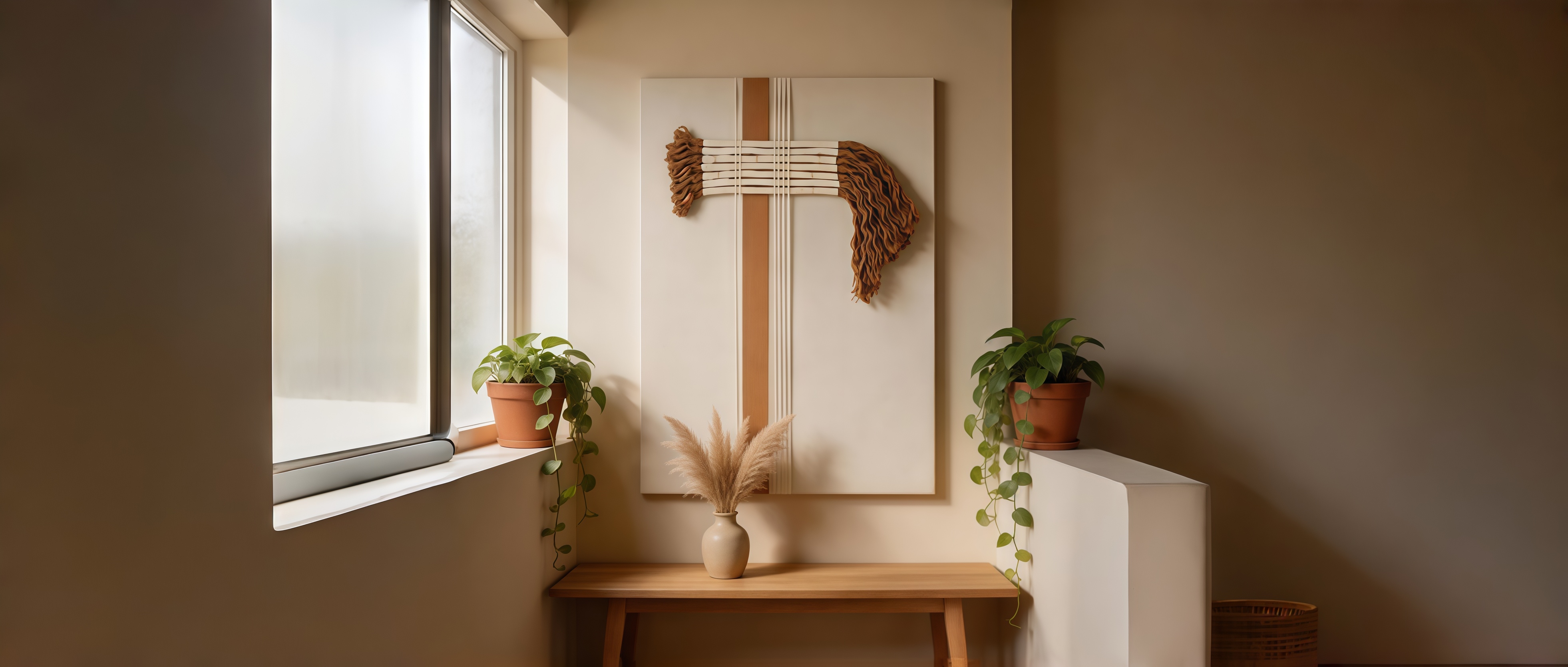 Breathing wall decoration