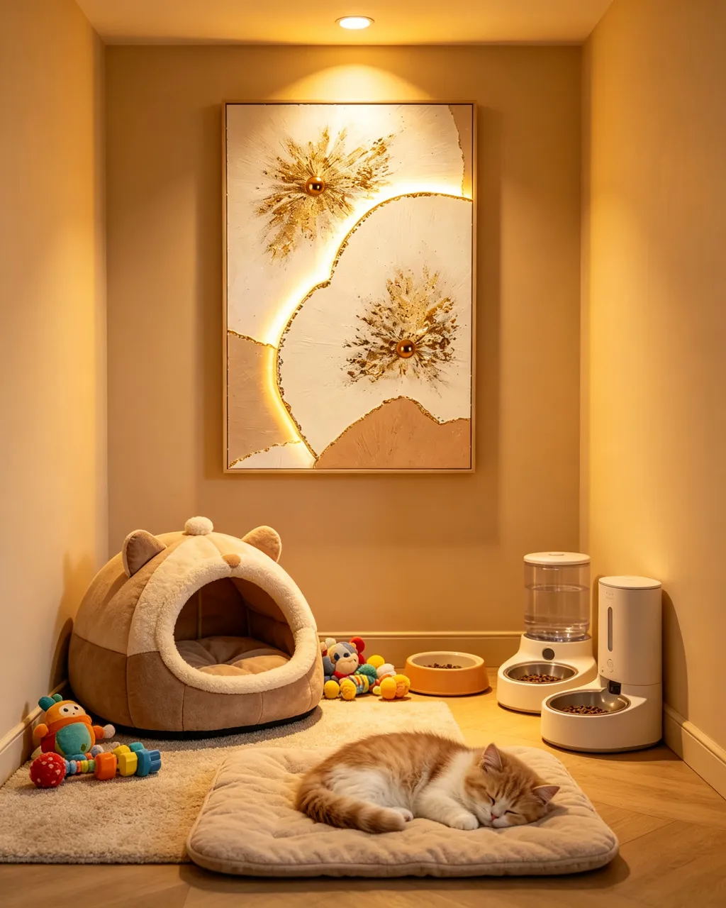 #CustomTexturedWallArt #GildedLitEmbossedPainting #TeaRoomInteriorDecor #VerticalLivingRoomArt #EntrywayCustomDecor https://www.room127.com/