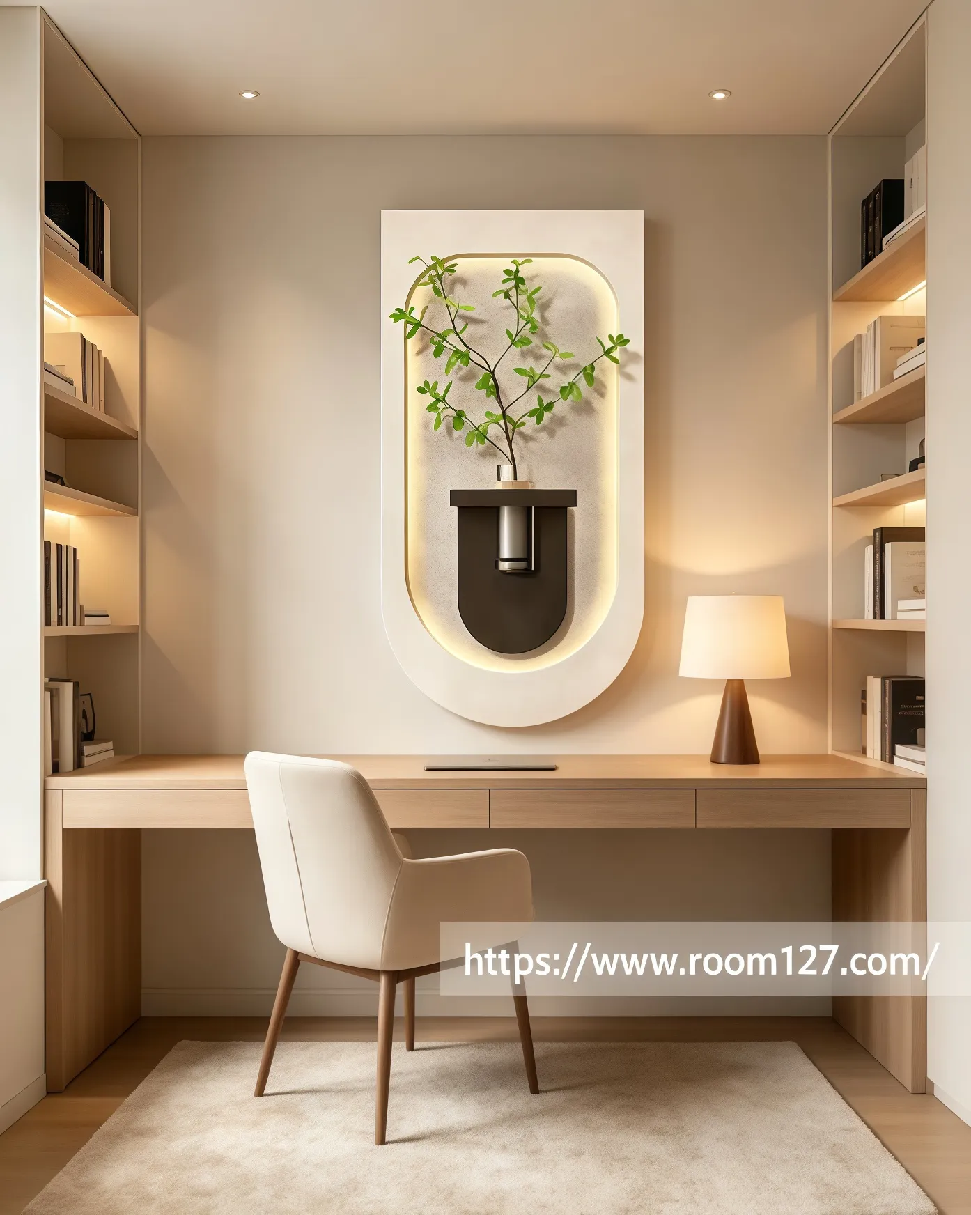 #CustomOvalWallDecor #TexturedLitPlantWallHanging #RetailReceptionDesign #HomeDiningRoomDecor #WabiSabi3DWallArt https://www.room127.com/