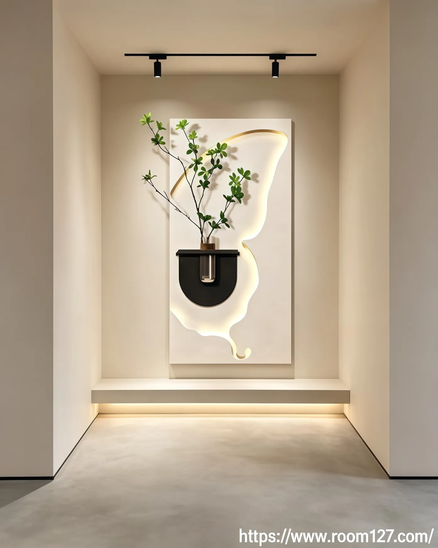#CustomOvalWallDecor #TexturedLitPlantWallHanging #RetailReceptionDesign #HomeDiningRoomDecor #WabiSabi3DWallArt https://www.room127.com/
