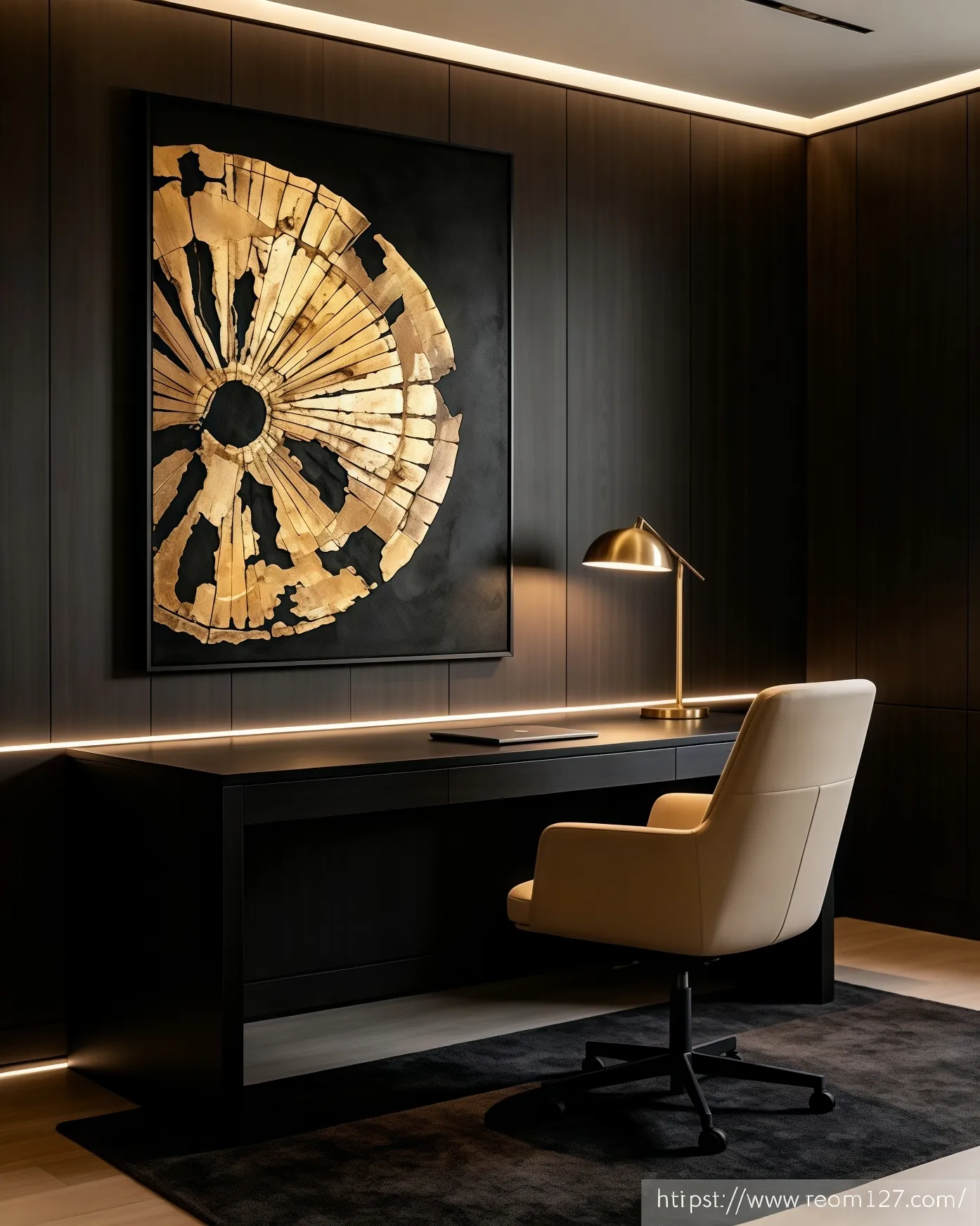 black and gold wall art, hotel interior design, commercial space decor, textured artwork, custom art painting, hospitality decoration, luxury wall sculpture, room127, https://www.room127.com