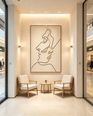 2026 home decor trends, soft wabi sabi style, wall art trends, textured wall decor, abstract line art, earth tone home, rope wall art, minimalist interior design, home decor trends, https://www.room127.com