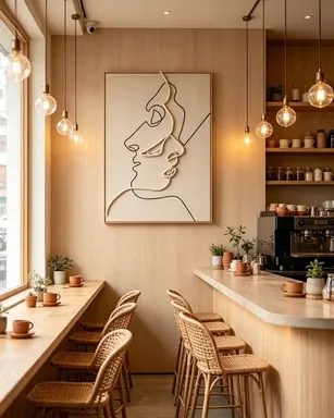 2026 home decor trends, soft wabi sabi style, wall art trends, textured wall decor, abstract line art, earth tone home, rope wall art, minimalist interior design, home decor trends, https://www.room127.com