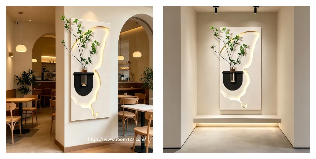 #CustomBacklitWallDecor#Butterfly3DWallArt#EntrywayInteriorDesign#CommercialStoreDecor#TexturedWallHanging https://www.room127.com/