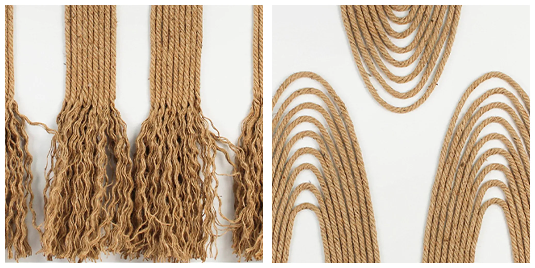 jute rope wall art styling, arched rope painting decor, boho entryway ideas, minimalist living room wall decor, natural fiber dining nook art, textured rope painting, handwoven jute wall hanging, 80x120 vertical art, warm neutral home decor, bohemian styling guide
